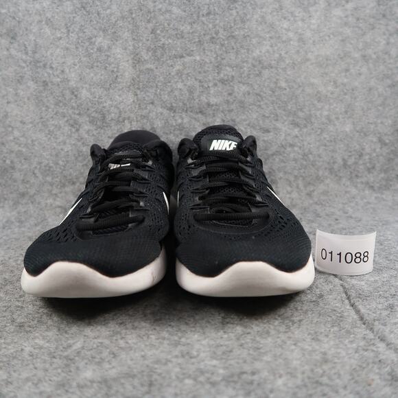 Nike Shoes Womens 10 Athletic Trainer Lunarglide 8 Sneaker Running Sport Black - Picture 2 of 12